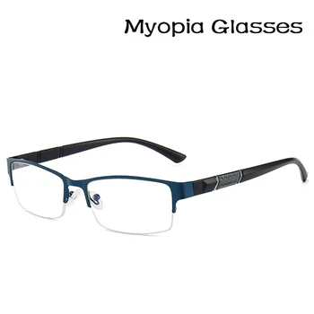 -1 -1.5 -2 -2.5 -3 -3.5 -4 -4.5 Tuvredzība Brilles Vīriešiem Retro Metāla Rāmis Laukumā Studentiem Tuvredzība Brilles Rāmis Sievietēm 2020