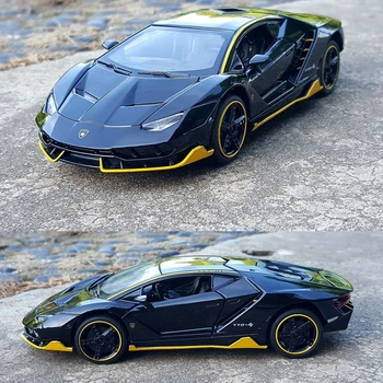 1:32 Simulācijas Lamborghini Centenario LP770-4 Lējumiem Mēroga rotaļu Automašīnu Modeļi Metāla Modeļa Skaņas Un Gaismas Pull Atpakaļ, Rotaļlietas bērniem