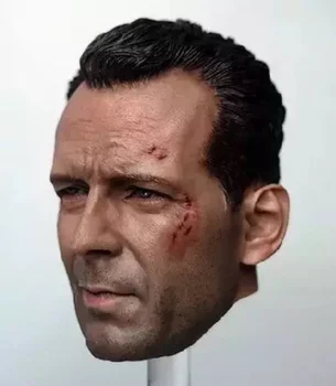 1/6 mēroga attēls piederumi Die Hard Bruce Willis vadītājs sculpt 12