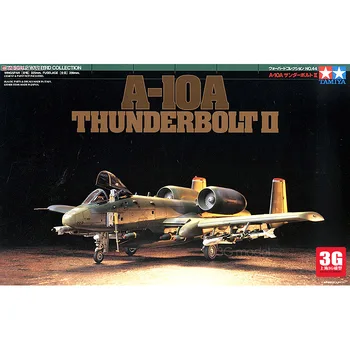 1/72 A-10.A Thunderbolt Cīnītājs Modelis Montāža 60744