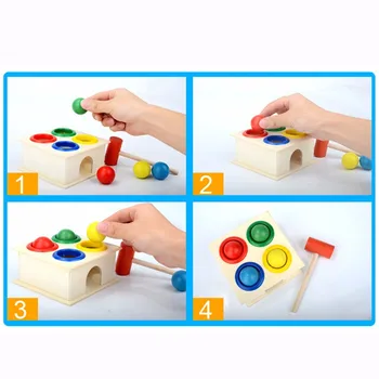 1 Iestatiet Koka Kalšanai Bumbu Āmuru Kaste Bērniem Fun, Spēlē Kāmja Spēles Rotaļlietas Agrīnās Mācīšanās Izglītības Rotaļlietas, JK882496