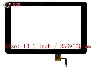 10.1 colla, lai Explay sQuad 10.02. p 3G planšetdatora capacitive touch screen panelis digitizer stikla nomaiņa bezmaksas piegāde
