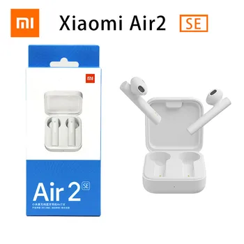 10 gabali/daudz Xiaomi Air2 SE Bezvadu Bluetooth Sākotnējā MI Taisnība, Austiņas TWS AirDots pro 2se vērtība Austiņas un Earbuds 20H Akumulatora Touch