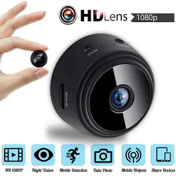1080P HD A9 Mini Kameras Mini Elastīgu WIFI Kamera, Audio/Video ierakstīšanas Kamera Ar Kustību Noteikšanas IP P2P Mini Kameras Hotsell
