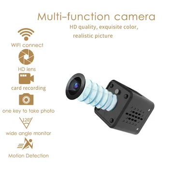 1080P Mini Kameras Tuya WiFi Kamera Mini WiFi bezvadu Kameras IP Video Videokameras Portatīvie USB Webcam Ieraksti Onvif CCTV Kameru Baterijas