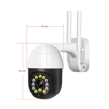 1080P PTZ IP Kameras Wifi Āra Auto Izsekot Mobilā Kontrole Drošības Ātrums Kupola Videokamera Digitālā Tālummaiņa CCTV Mājas Apsardze,