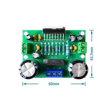 10PCS/DAUDZ gudru Elektroniku TDA7293 Digitālā Audio Pastiprinātāju Valdes Mono Vienu Kanālu AC 12v-100W 50V