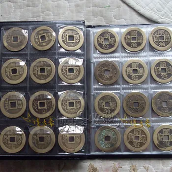 120 Gabali Multi-Krāsu Savākšanas Tilpums 15*11CM Piemiņas Monētu Kolekcijas Pocket Edition Monētas Tukšs Monētu Uzglabāšanai Grāmata