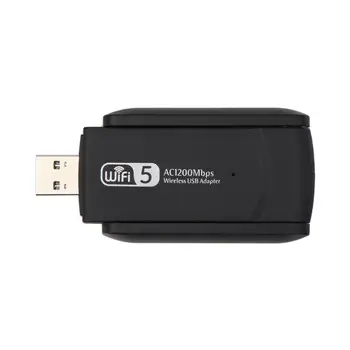 1200Mbps Bezvadu mini USB Tīkla Karte USB3.0 Dual Band 2.4 G Wifi Uztvērēju&Wireless Adapteri PC Ar dubultu Antenas