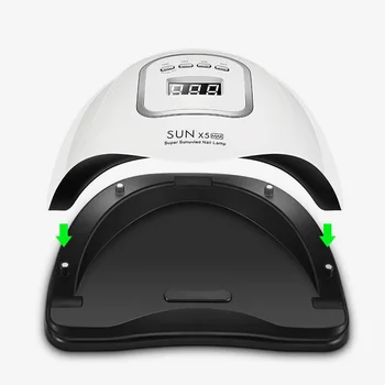 120W SAULE X5 Max UV LED Nagu Lampu Nagu Žāvētājs 57 Led Manikīrs Ātri Žāvēšanas Visiem Nail Gel poļu 10S 30S 60S 99S Spēcīgu Nagu Lampa