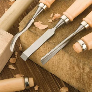 12pcs/Set Jaunu Multi Instruments Puses Koka Griešanai Kalti Rīku Komplekts Pamata Woodcut DIY PAK55