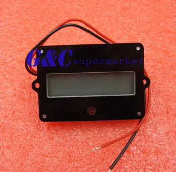 12V 24V 36V 48V Baterijas Kapacitāte Testeris Indikators Svina-skābes Litija LiPo LCD diy elektronika