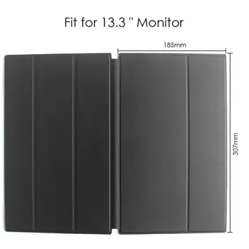 13.3 līdz 15,6 collu noderīgu monitors gadījumā veido no PU materiāla displejs, klēpjdators, tablet