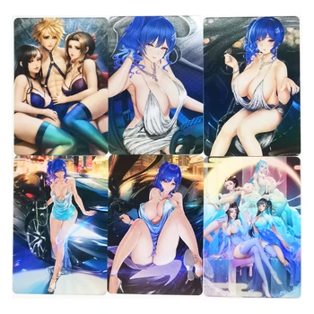 18pcs/set ACG Sexy Anime Dieviete Azur Joslu Rotaļlietas Hobiju Hobijs Kolekciju Spēļu Kolekcija Anime Kartes
