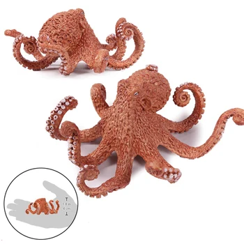 1gb 3.7 collu Ziemeļamerikā Astoņkāji Rīcības Attēls PVC Okeāna Statuetes Rotaļlietas Simulācijas Savvaļas Modelis Puse Dekori 14768