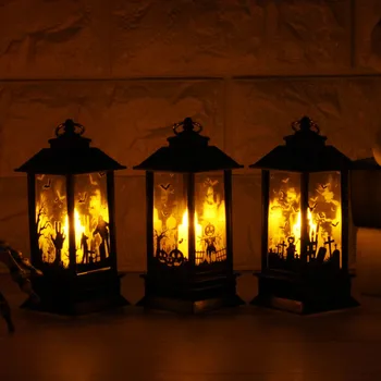 1gb Halloween Svece ar LED Tējas gaismas Sveces Halloween Dekorēšanas Mājas Puse, Gaismas Rotājumi Dropshipping /C