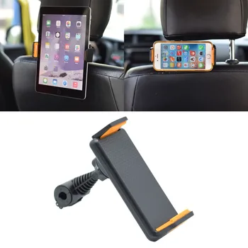 1gb Jaunu Universālu 360 Grādu Rotējoša Automašīnas Aizmugurējā Sēdekļa Pagalvi Mount Turētāja Statīvs iPhone ipad GPS Samsung, LG Tablet 4-10 Cm