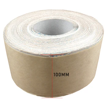 1M Abrazīvie Roll Smirģelis Audums 120 līdz 600 Grants Alumīnija Oksīda Platums 100MM Tear-Off Smilšpapīrs Uz Koka, Metāla Slīpēšana Slīpēšana