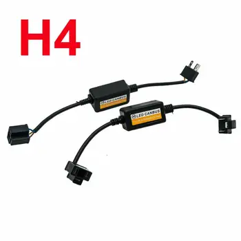 1PC Adapteri Bez Kļūdām Canbus LED Lukturis H7 Led priekšējo Lukturu Brīdinājuma Canceller Bez Kļūdām Kondensators Dekoderi H7 Canbus Lampu Kupolus