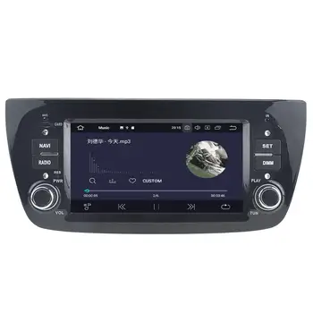 2 din 2009+Par Fiat Punto /2012 2013+ Par Fiat ne dienu bez līnijas Android 10 video, audio, Radio, GPS navigācija, galvu vienība automātiski stereo