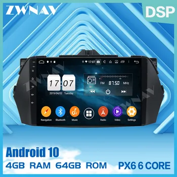 2 din IPS PX6 ekrāna Android 10.0 Auto Multimedia player Suzuki CIAZ 2013. - 2017. gadam auto radio audio stereo, WiFi, GPS navi galvas vienības