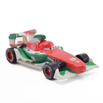 2 Stilu Disney Pixar Cars 2 F1 Francesco Bernoulli Mamma 1:55 Lējumiem Metālu Sakausējumu Zēnu Rotaļu Automašīnu Ziemassvētku Un Dzimšanas Dienas Dāvana
