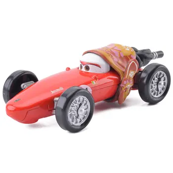 2 Stilu Disney Pixar Cars 2 F1 Francesco Bernoulli Mamma 1:55 Lējumiem Metālu Sakausējumu Zēnu Rotaļu Automašīnu Ziemassvētku Un Dzimšanas Dienas Dāvana