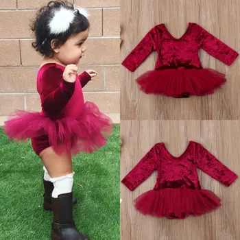 2018 Jaunu Stilu, Princese Samta Bērniem Dzimšanas Dienas Ballīti Apģērbs Mazulim Meitenes Romper Mežģīnes Tutu Tilla Kleita Bodysuit Jumpsuit Karstā Tērpiem