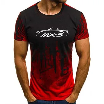 2019 bezmaksas piegāde Vīriešu T krekli Print T-krekls Vasaras Mazda Mx5 Maskēties Īsām Piedurknēm tshirt