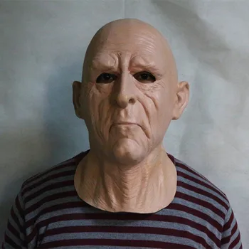 2019 Karstā Pārdot Augstas Kvalitātes Modes Reāli Lateksa Vecs Vīrietis Maska Theresa May Masku Halloween Puse Kleita Gumijas Vecs Vīrietis Maska