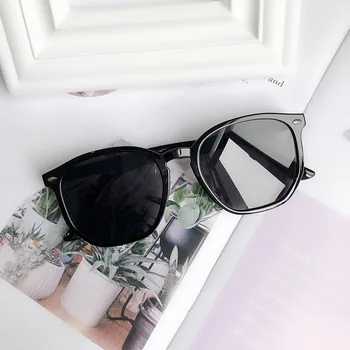 2019 Vintage Rīsu Nagu, Saulesbrilles Sieviešu Retro Apaļš Spogulis Saules Brilles Modes Luksusa Zīmolu Mazās Sejas Brilles Konfektes Krāsa