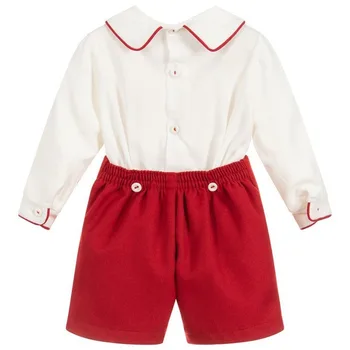 2019Autumn Spainish Bērnu Drēbes, Bērnu Meiteņu Kokvilnas Modes Apģērbu Jauno Gadu Toddler Apģērbu Zēnu Drēbes Puika Ziemassvētkiem