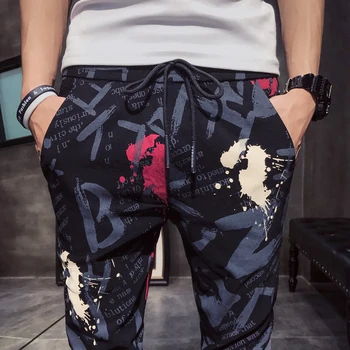 2020. Gada Vasaras Hip Hop Vairāki Stili Drukāšanas Vīriešu Bikses Pantalon Homme Bikses, Treniņbikses Streetwear Harēma Joggers Bikses Vīriešiem