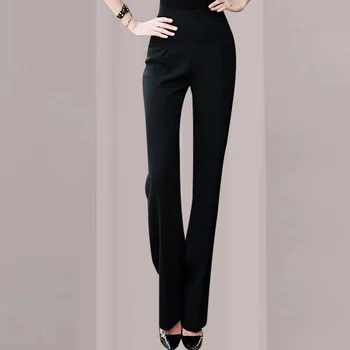 2020 Pavisam Jaunu Sieviešu Modes Bikses Ar Augstu Vidukli Slim Taisni Garās Bikses Elegants Birojs Lady Sieviešu Apģērbs Pantalones