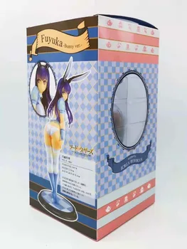 22 cm Zobenu Burvji Fuyuka Zaķis seksīga meitene Attēls rīcības attēls savākt rotaļlietas kolekcijas lelle anime multfilmu modeli dāvanu