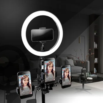 26cm LED Selfie Gredzenu Gaismas Youtube Video Tiešraides Studijas Foto, Foto Aizpildīt Riņķa Gaisma ar Statīvu iphone Viedtālruņa Grims