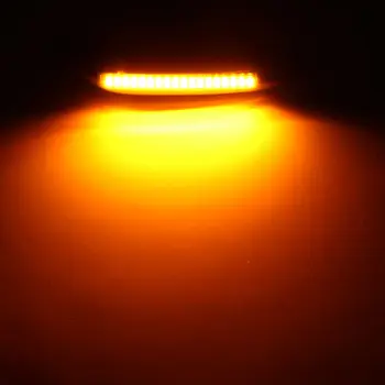 2gab Dinamisku Plūst LED Pagrieziena Signālu, Sānu Gabarītlukturi Gaisma Blinker Lampas BMW E46 E60 E61, E90, E91 E81 E82 E88 X3 X1, X5 E53