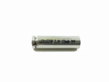 2gab IFR10360/10370 130MAH 3.2 V Litija dzelzs fosfāta akumulatoru.