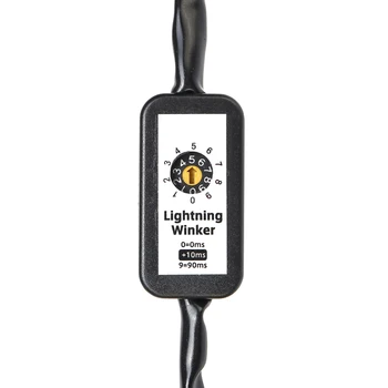 2gab/set Dinamisku Pagrieziena Signāla Indikators LED Taillight Add-on Modulis kabeļvadu Harnes der Volkswagen, VW Golf 7 2013. - 2017. gadam