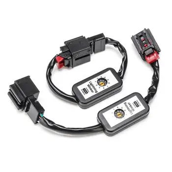 2gab/set Dinamisku Pagrieziena Signāla Indikators LED Taillight Add-on Modulis kabeļvadu Harnes der Volkswagen, VW Golf 7 2013. - 2017. gadam