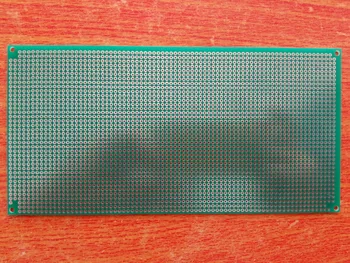 2gab universālā Stripboard Veroboard 10x20cm pcb 5er kopīgu caurumu Vienā Pusē FR4 Stikla breadboard plates PCB Platine