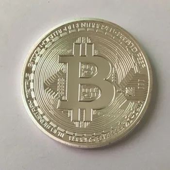 3 Gab. Classic BTC Bitcoin 24K Reālu Zeltu pārklāts Sudrabs Bronzas Nozīmīti 40 Mm Interneta Tēma Suvenīru Kolekcionējamus Monētas Apdare