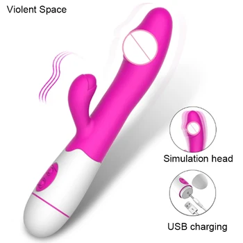 30 Ātruma G Spot Vibrators, Dildo Rotaļlietas Sieviete AV Burvju Nūjiņu Maksts Massager Vibratori Sievietes Klitora Stimulators Sextoy Femme