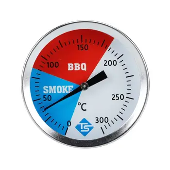 300 Grādu Termometrs BBQ Dūmu Grils Cepeškrāsns Temperatūras Rādītājs Āra Nometnes Instruments 2
