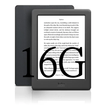 300ppi Kobo GloHD elektronisko grāmatu ar e-ink 6 collu eBook Ereader N437 HD ekrāns 1448x1072 e-grāmatas Lasītājs 4/16GB WIFI
