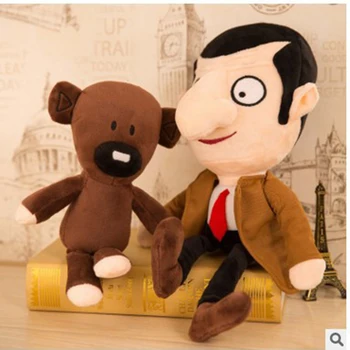 30cm Filmu Mr Bean lācīti Gudrs Plīša Pildījumu Rotaļlietas Mr Bean lācīti Plīša Rotaļlietas Bērniem Dzimšanas dienas dāvana Dāvanas