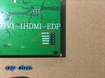 30PIN LCD vadītāja kuģa PCB-800807V1 1HDMI EDP ekrāna izšķirtspēja 1920*1200 1920*1080 1600*900 1366*768 1280*800 30 pin edp