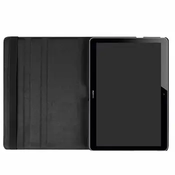 360 Rotējoša PU ādas Vāciņš Gadījumā Huawei MediaPad M5 Pro 10.8 lite 10.1 8.4 BAH2-W19 JDN2-AL00 SHT-AL09 CMR-W09 Tablete Gadījumā