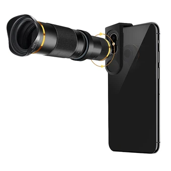 38X Telefoto Objektīvs, HD Monokulāri Teleskopu Tālruņa Kameras Objektīvs IPhone 11 Xs Max XR X 8 7 Plus Android Mobilo