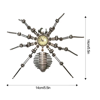 3D Metāla Mehāniskās Samontēti Modelis, Roku darbs Amatniecības Mājas Birojam Dekors - Spider